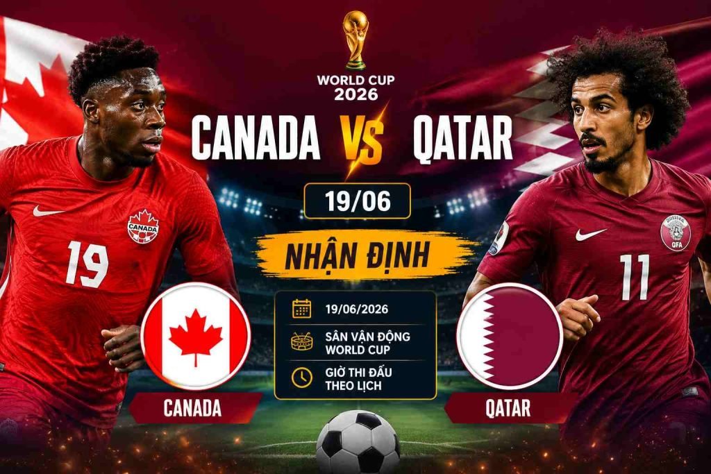 Canada vs Qatar 19/06 nhận định