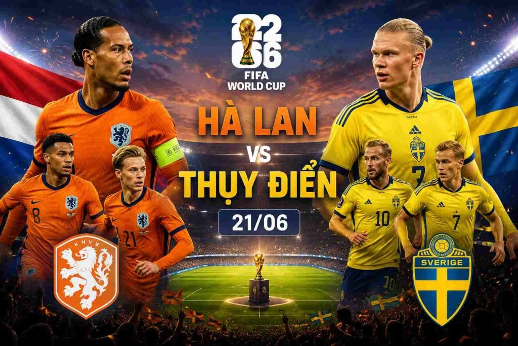 Hà Lan vs Thụy Điển